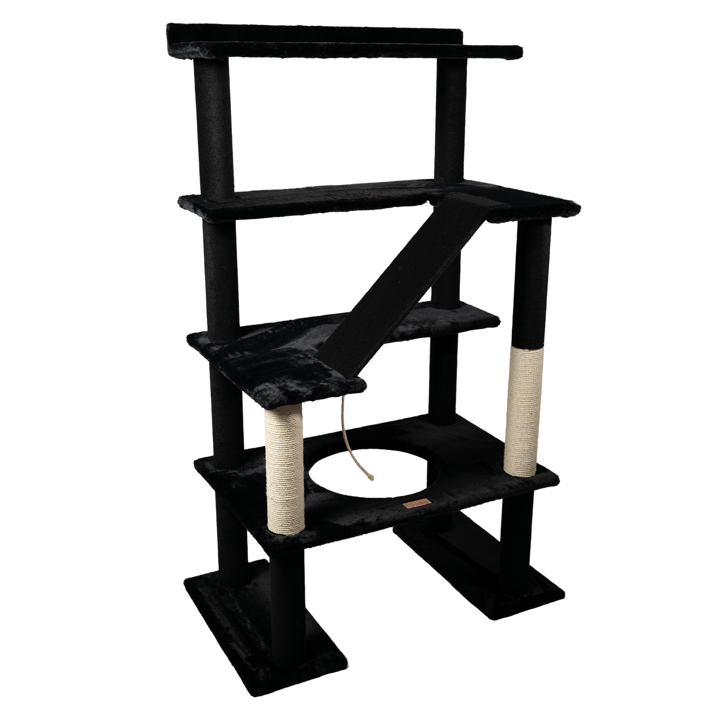 Maine Coon 65" Cat Tower - 4-Level Cat Tree