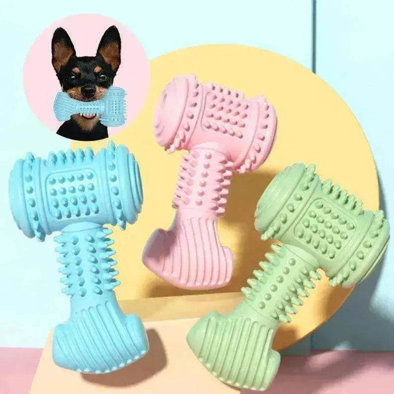 Dog Chew Toys: Teeth Cleaning, Indestructible TPR Bite Toys
