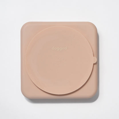 beach slow feeder bowl - rose water