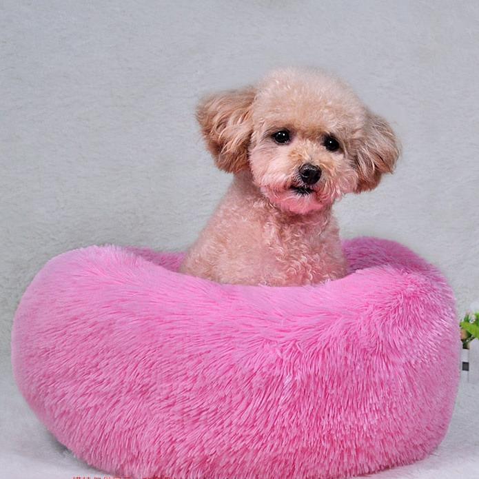 pink donut bed 