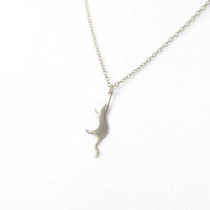 Hang In There Kitty Necklace