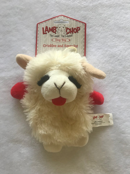 Crinkle Lamb Chop Toy