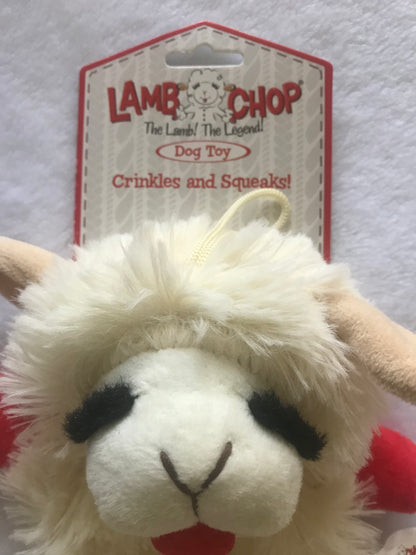 Crinkle Lamb Chop Toy