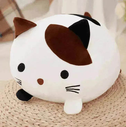 Kawaii Plush Cat Pillow