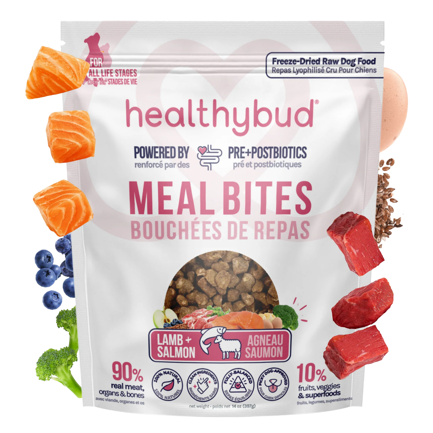 Lamb + Salmon Meal Bites