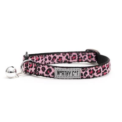 Cat Collar Leopard Print with Bell