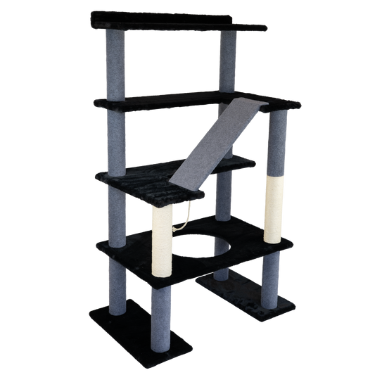 Maine Coon 65" Cat Tower - 4-Level Cat Tree