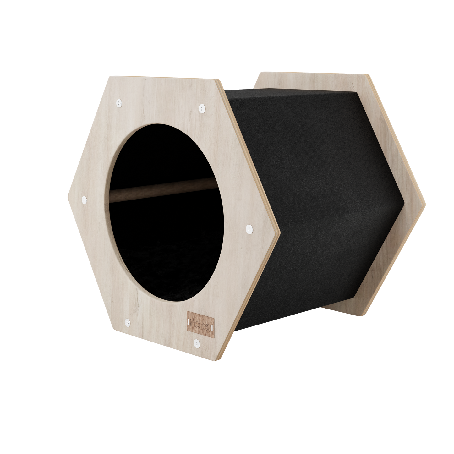 The Hexagone Scratchable Cat House