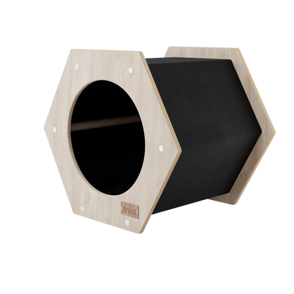 The Hexagone Scratchable Cat House