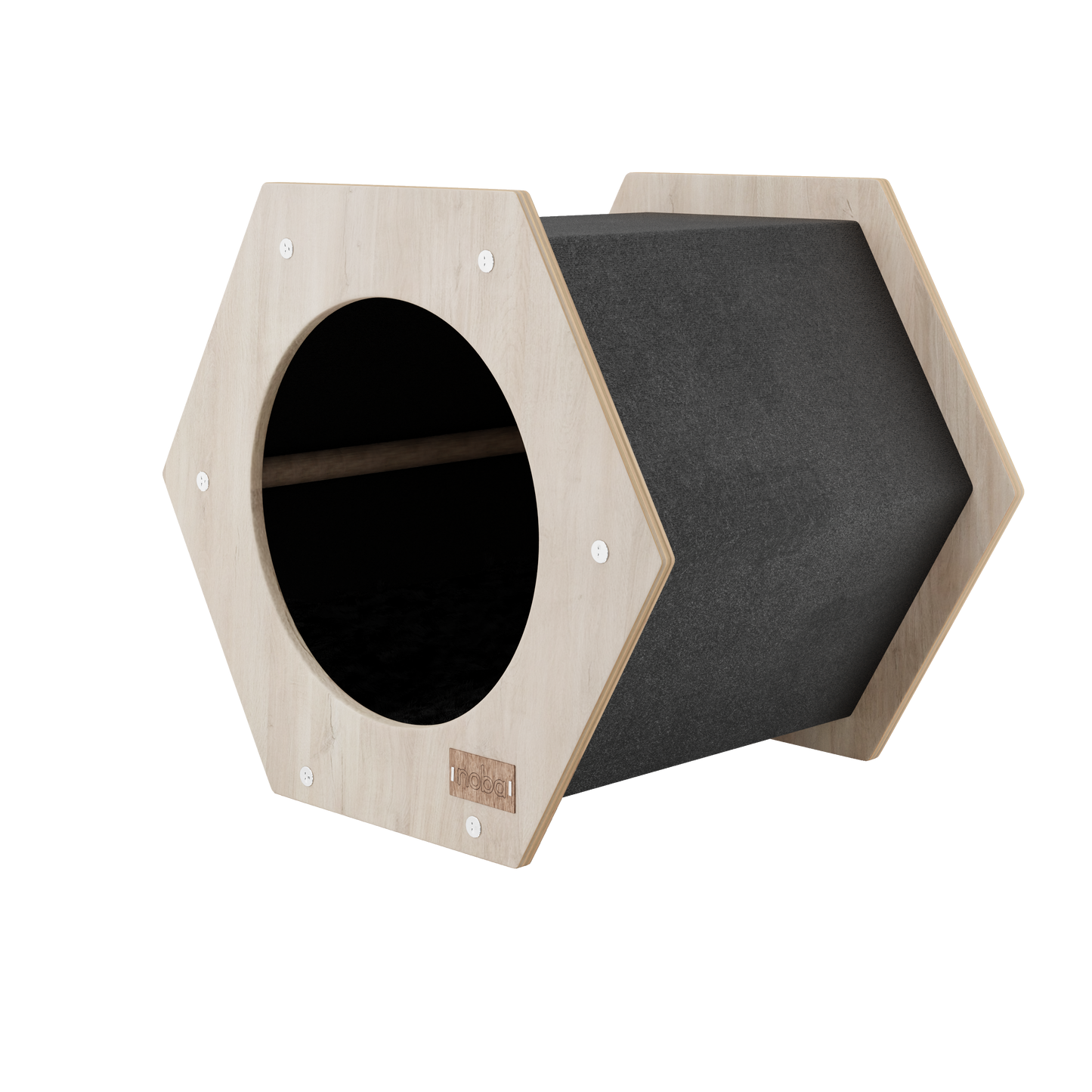 The Hexagone Scratchable Cat House