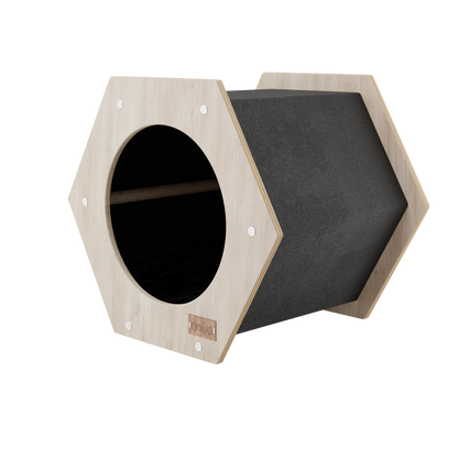 The Hexagone Scratchable Cat House
