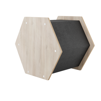 The Hexagone Scratchable Cat House