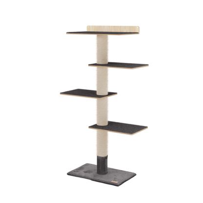 72 inches Wall Mounted Cat Tower - Perfect for small spaces