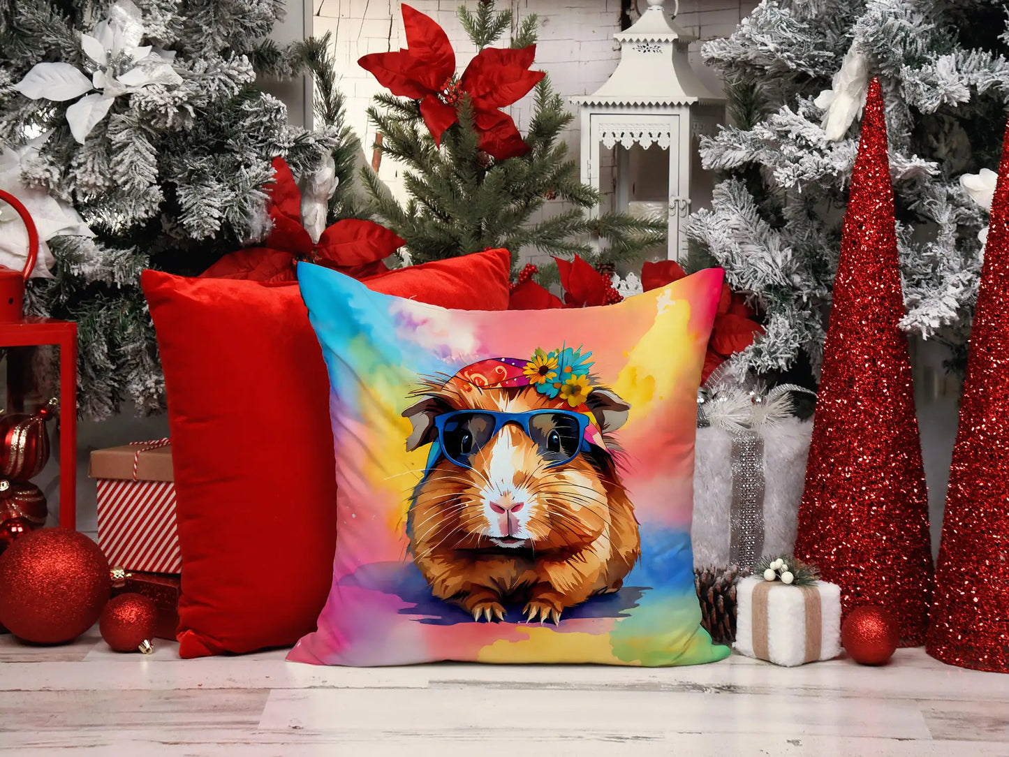 Guinea Pig Throw Pillow