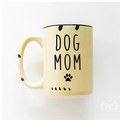 dog mom | ceramic mug