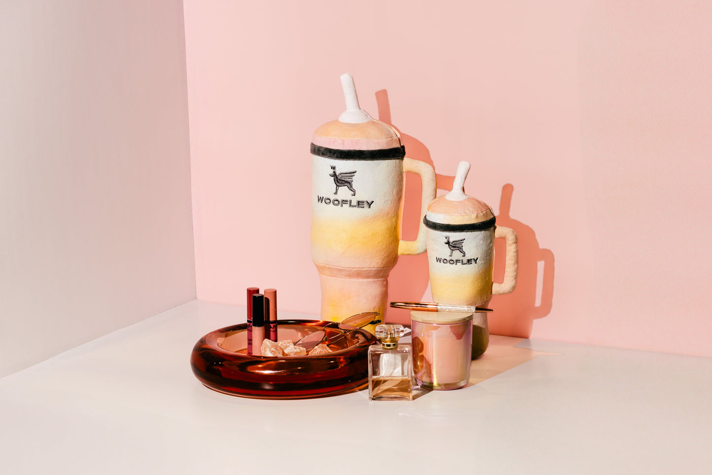 NEW LIMITED EDITION Pawty Animals Eco-Friendly Woofley Tumbler Dog Toy - Big