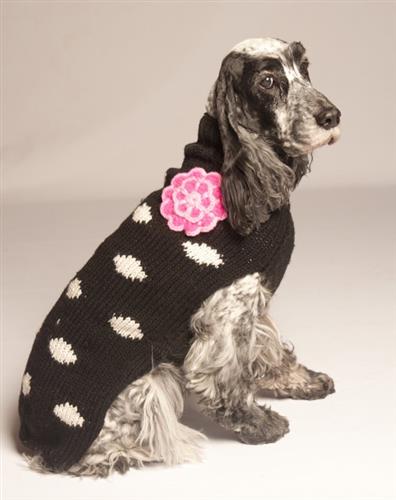 Polka Dot Sweater for Dogs