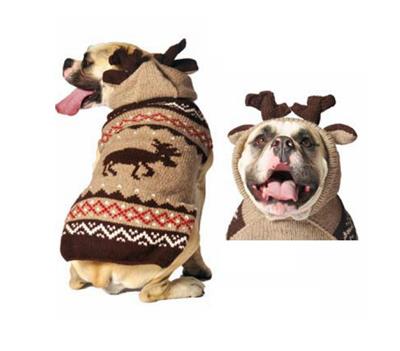 Reindeer Sweater for Dogs