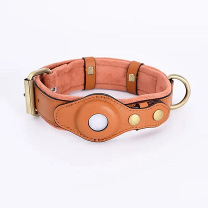 Dog Collar with Airtag Holder