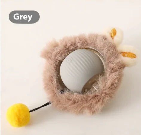 Self-Playing Rolling Ball for Dogs and Cats