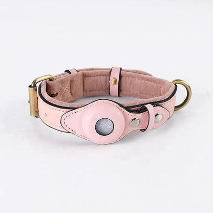 Dog Collar with Airtag Holder