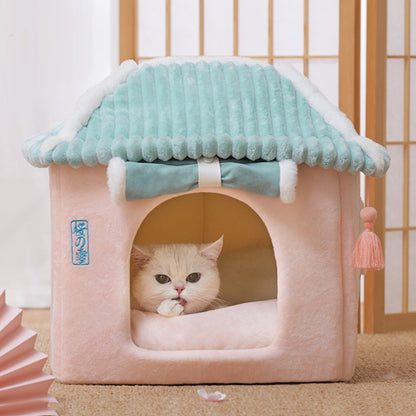 Washable Cat Nest - Warm Cat House