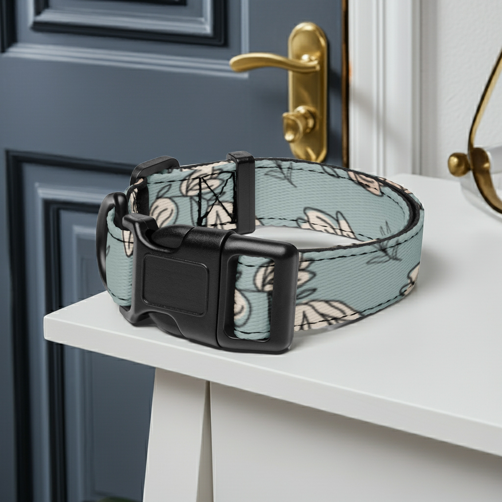 Floral Teal Wedding Collar