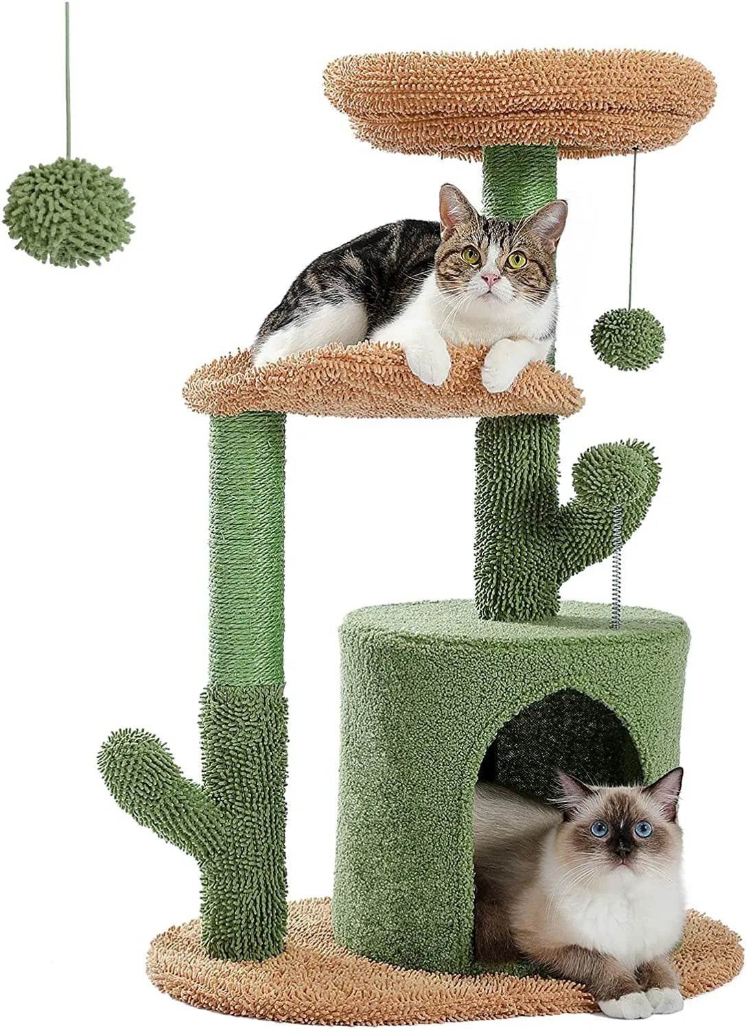 Plush Cat Tree Condo