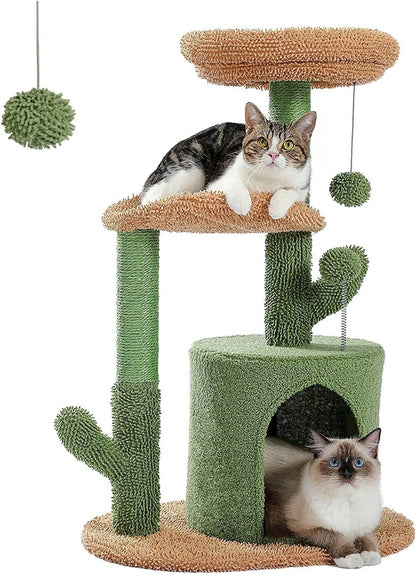 Plush Cat Tree Condo