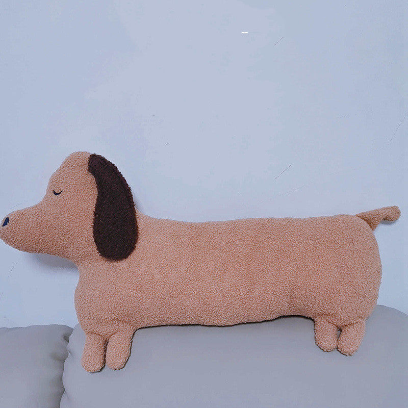 Adorable Dachshund-Shaped Pillow – Perfect for Pet Lovers!