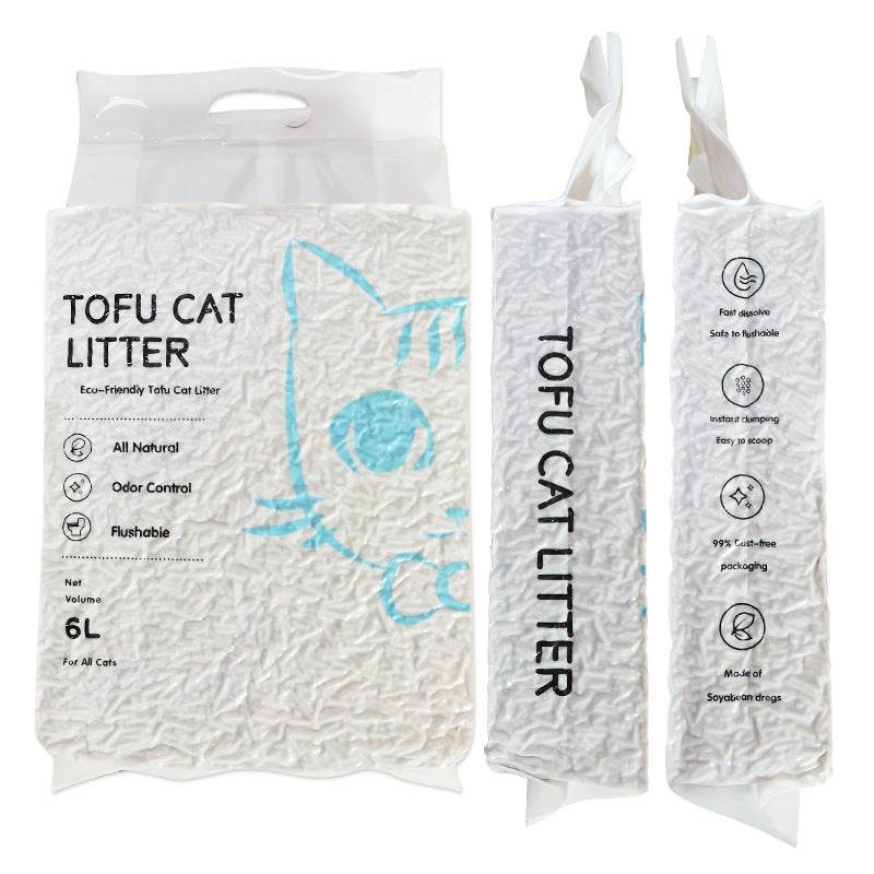 Tofu Cat Litter Mixed Original Flavor green tea