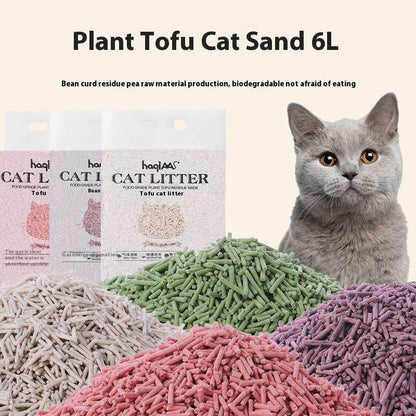Original Soyabean Tofu Cat Litter Green Tea Mixed Plant