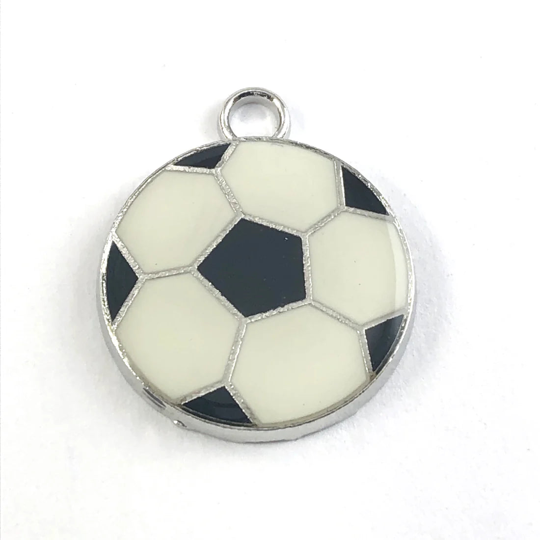 Soccer Ball Collar Charm