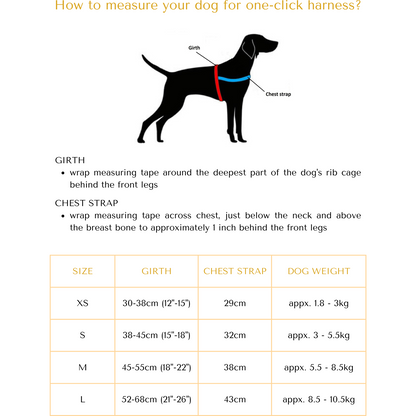 Canada One-Click Dog Harness