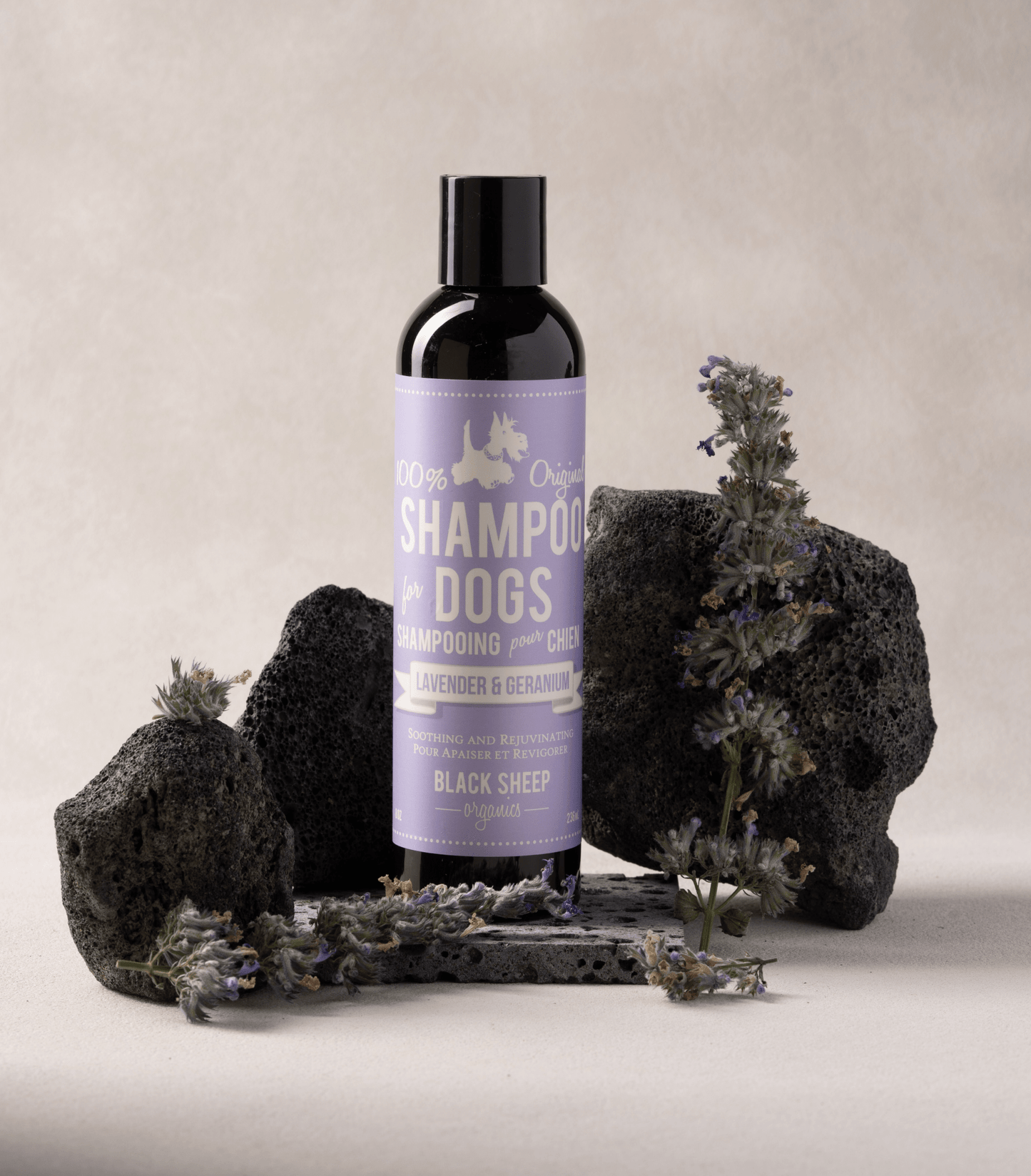 Lavender & Geranium Dog Shampoo for Sensitive Skin