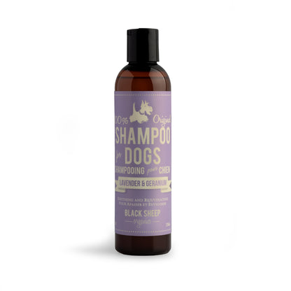 Lavender & Geranium Dog Shampoo for Sensitive Skin