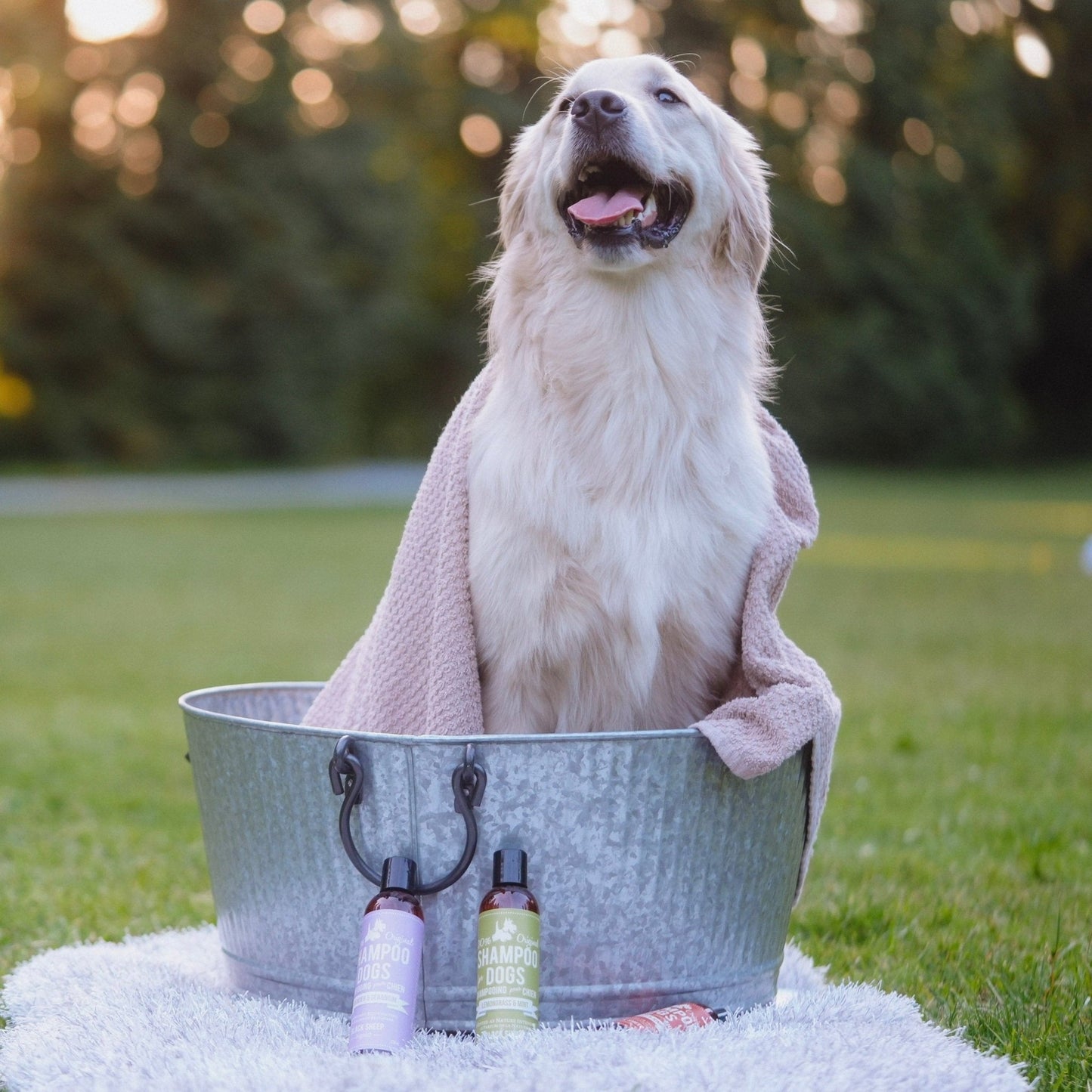 Natural Dog Shampoo - Lemongrass & Mint