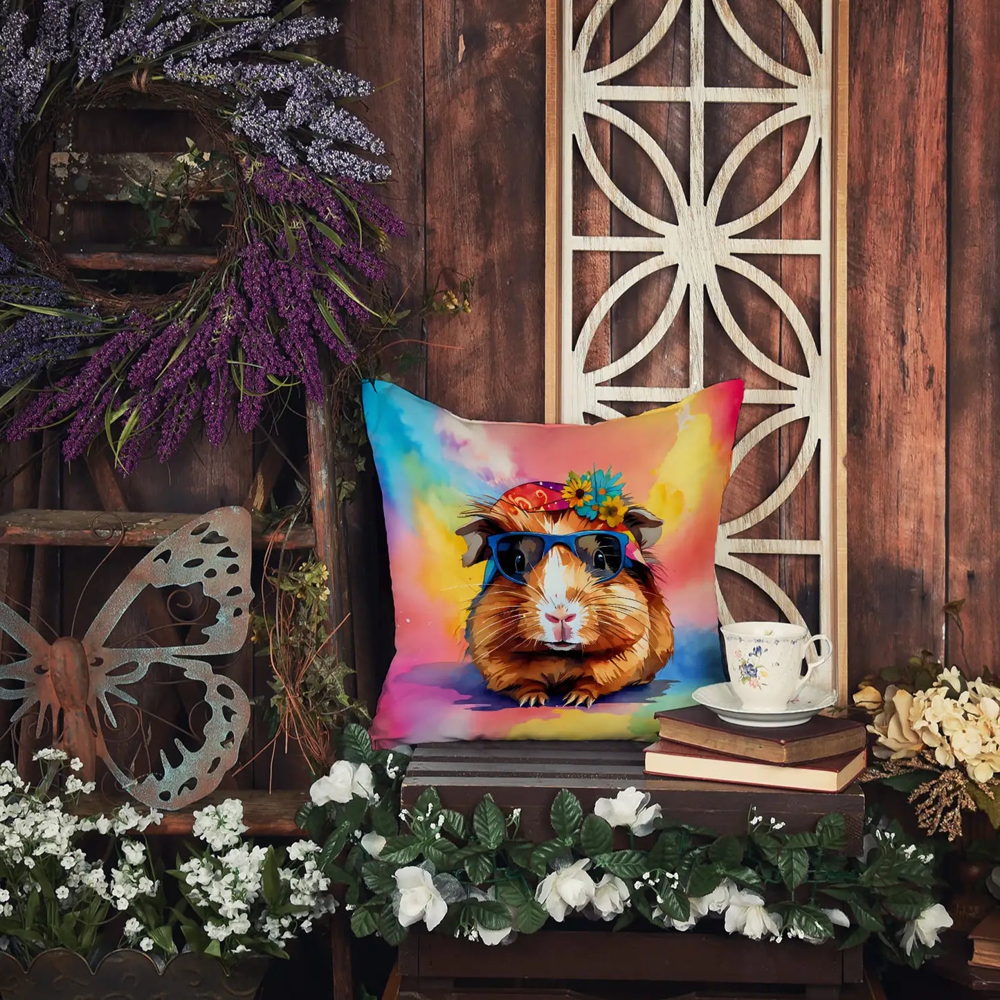 Guinea Pig Throw Pillow