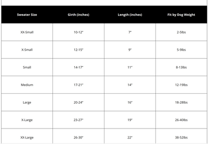 Cardigans for big dogs