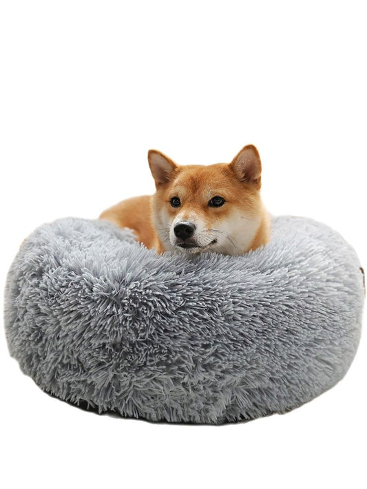 Pet Calming Donut Bed