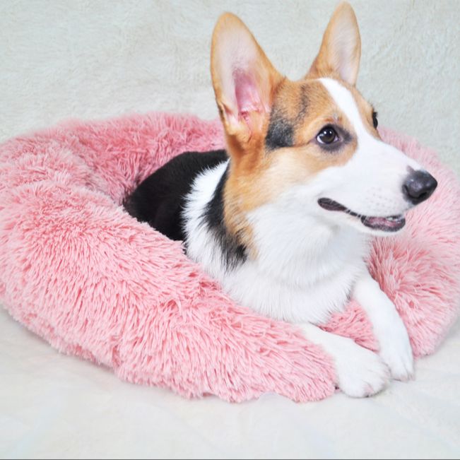 Pet Calming Donut Bed